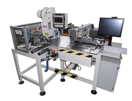 Máquina VEQUE para medir, cortar y poner asas